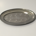 Oval Shape Best Quality Stainless Steel Plates